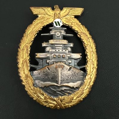 Krigsmarine High Seas Fleet Badge. Schwerin
