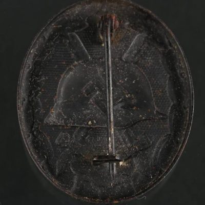 Wound badge in black, 2nd pattern.