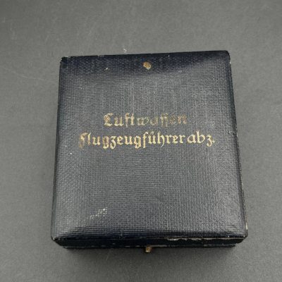 Luftwaffe Pilots Badge cased by B & NL