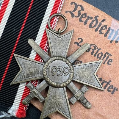 War Merit Cross 2nd Class with Bag