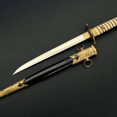 Japanese Naval Officer’s Dagger, Model 1883.