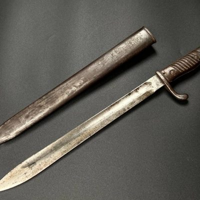 Mauser 98/05 Bayonet “Butcher Blade” – Model 1898 by Simson & Co, Suhl