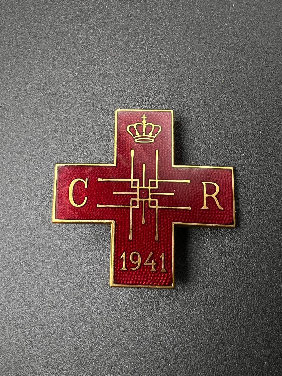 Red Cross Badge, Romania, 1941