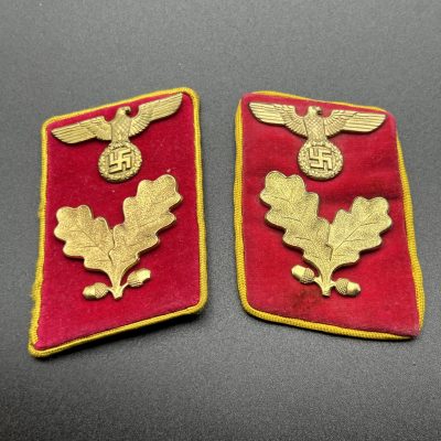 NSDAP Bereichsleiter Collar Tabs.