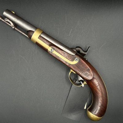 US Model 1842 Perscussion Pistol by Aston And Company, Dated 1851.