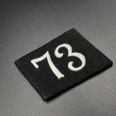 A Right Collar Tab for SS-Fuss Standarte 730″Ansbach” Offlcers