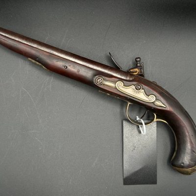 Very Rare And Highly Collectible American Flintlock Pistol By Halbach & Sons Circa 1795