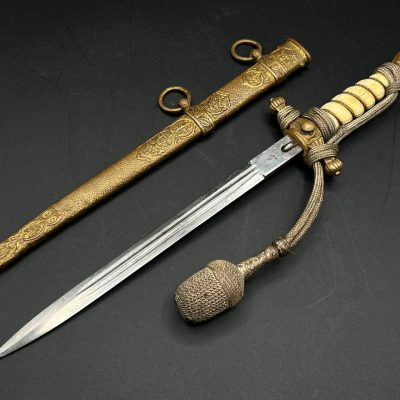 Kriegsmarine Dagger Model 1938, Custom-Made. Ivory grip