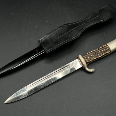 Dress Bayonet with Etching (Jäger Variant), F.W. Höller, Germany, Model 1933–45