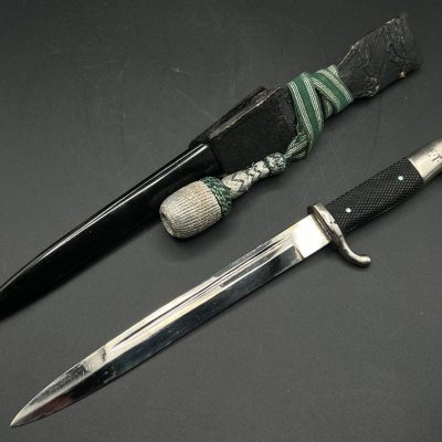 Dress (Parade) Bayonet, WKC, Germany, Model 1933–45, with Initials on Pommel