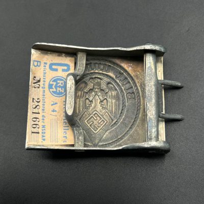 RARE Hitler Youth Belt Buckle with RZM Tag