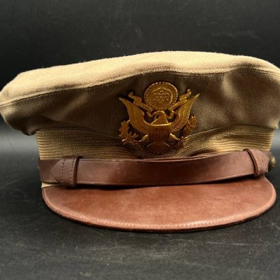 U.S. Army Officer’s Crusher Cap (WWII) — “Airflow” Model