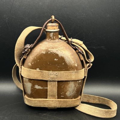 Imperial Japanese Army Canteen with Web Harness (WWII)