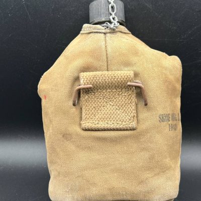 U.S. Army Canteen with Canvas Cover, 1943
