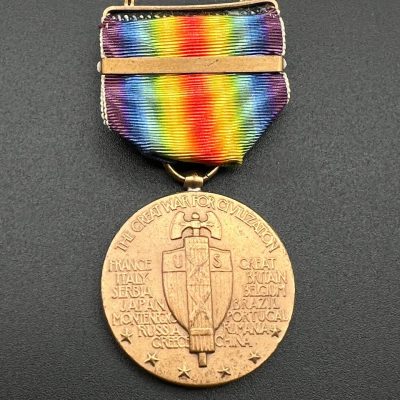 World War I Victory Medal (France Clasp)