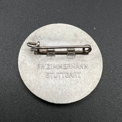 German “Day of Labour” Badge, May 1st 1936 (Tag der Arbeit 1936), Fr. Zimmermann, Stuttgart