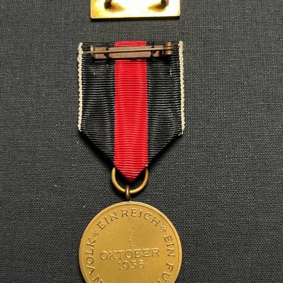 Medal “Commemorative Medal of 1 October 1938” (Sudetenland Medal)