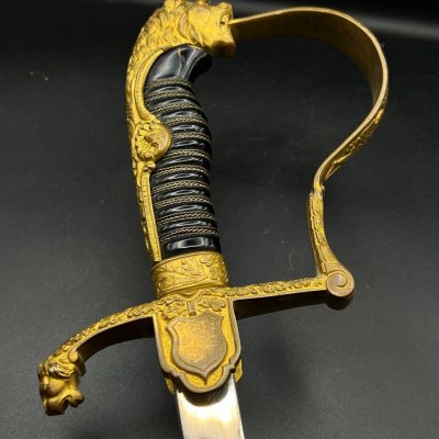 Heer Officer’s Lionhead Saber, Puma