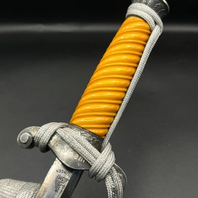 Heer Infantry Dagger, SMF Solingen, with Personal Signature “Spehr” and hanger