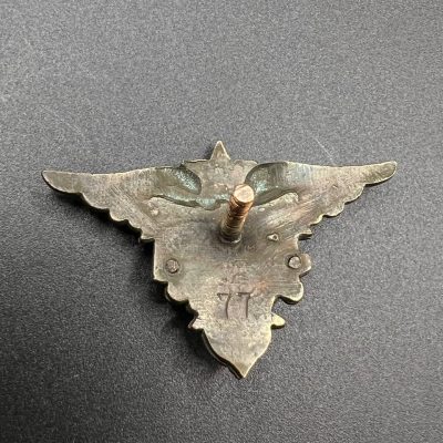 Advanced Training School for Air Force Technical Personnel, graduation badge, #77, 1936-38.