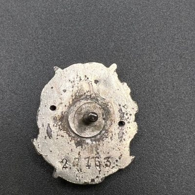 Activist of the OSOAVIAKhIM badge, #27763, mid to late 1930s.