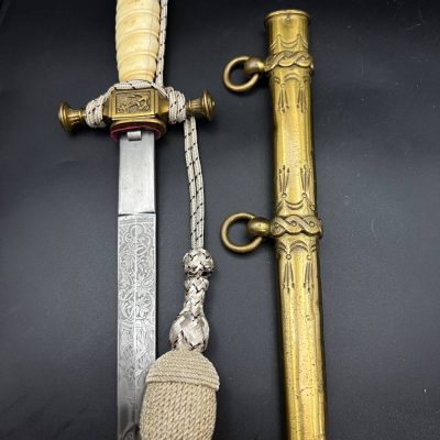Naval Officer’s Dirk, Germany, Late 19th – Early 20th Century