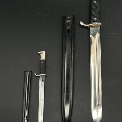 Miniature Dress (Parade) Bayonet with Etched Decoration, Walter Helkenberg, Velbert