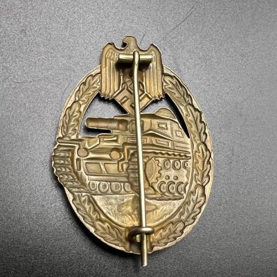 Panzer Assault Badge in Bronze