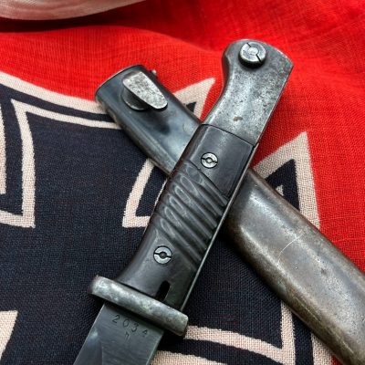 German WWII K98 Bayonet. 41ddl, Matching Numbers