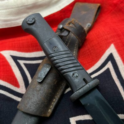 German WWII K98 Bayonet. Coppel 1939, Matching Numbers, With Frog