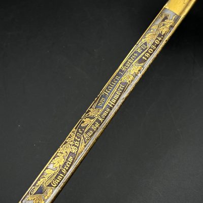 German Imperial Sword. Husaren-Regiment „König Humbert von Italien“ (1. Kurhessisches) Nr. 13