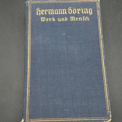 Book “Hermann Göring: Werk und Mensch”, 1941 Edition, Third Reich Period