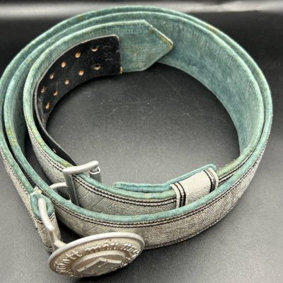 Third Reich Police Parade Dress Belt for Officers from 1939