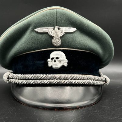 Waffen SS Officer Cap of Hilmar Wackerle