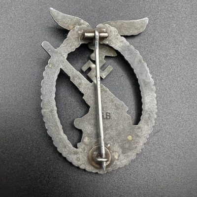 Luftwaffe Flak Combat Badge – Gustav Brehmer Markneukirchen