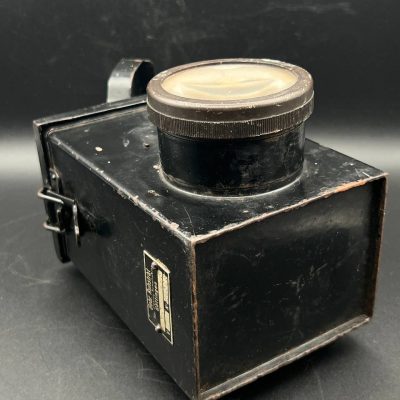 German WWII Military Emergency Lamp “Notlampe 4”, 1943, Gebr. Ruhstrat, Göttingen