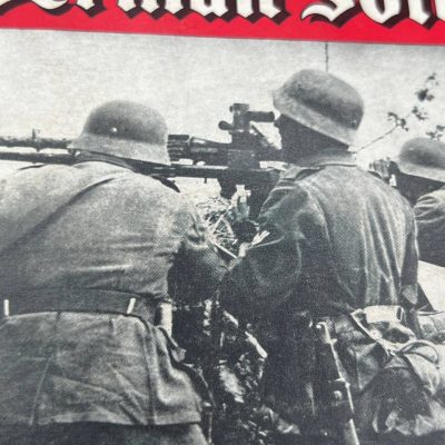 American WWII Military Pictorial “The German Soldier”, Infantry Journal Inc., First Edition, February 1944