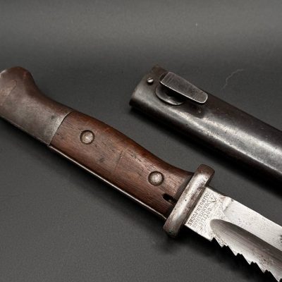 Bayonet model 1884/1898 for the Mauser rifle model 1898 (with saw). GOTTLIEB.