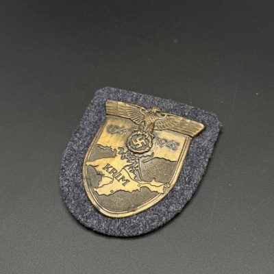 Krim Shield 1941–1942, Luftwaffe Version, on Blue-Grey Backing
