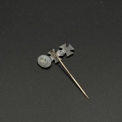 Three-Award Miniature Stickpin: EK1 1939, EK2 1939, Wound Badge in Black