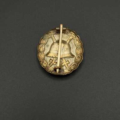 WWI Wound Badge in Silver (Verwundetenabzeichen 1914), Silver-Washed