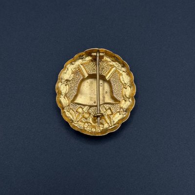 WWI Wound Badge in Gold (Verwundetenabzeichen 1914), Gilt