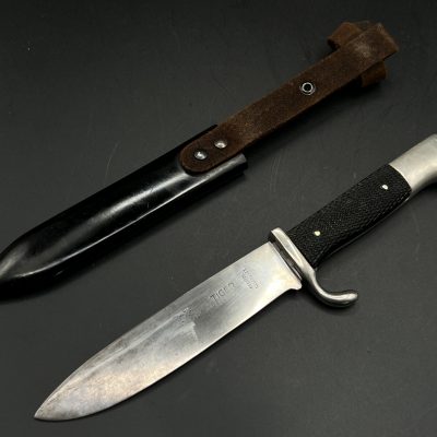HITLER YOUTH KNIFE (Early type). [Tiger]. Stamp – Tiger.