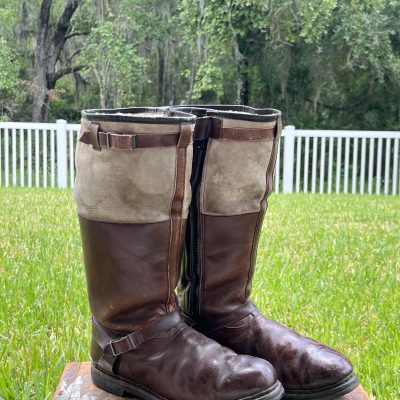 Luftwaffe Flight Boots with Side Zipper, Germany