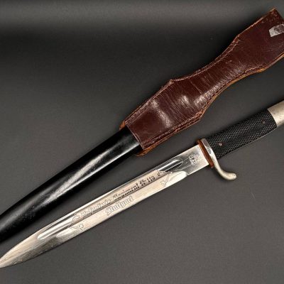 Etched Bayonet. [Carl Eickhorn]. [Double-sided etching].