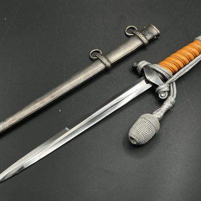 German Army Dagger, Model 1935 (nickel-silver fittings). [Carl Eickhorn].