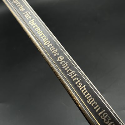 Honor Presentation Saber for Outstanding Marksmanship of the Oberkommando der Wehrmacht (OKW) 1930. [WKC].