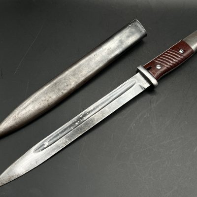 Mauser rifle bayonet (1934-1945). 1943 – fnj 43. Non-matching numbers.