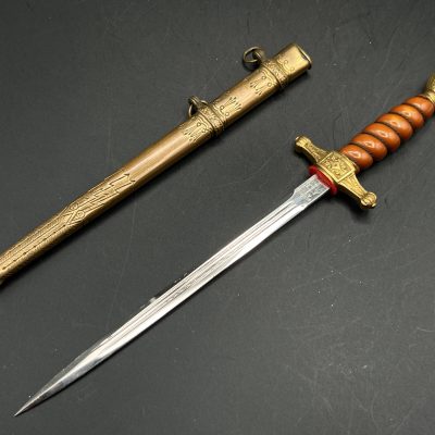 Miniature Naval Dagger, Model 1938 [Coppel Alexander {Alcoso} Solingen]. Mint.