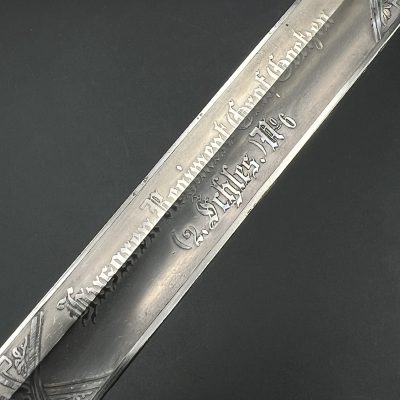 Hussar Sword, pre-1918 Cavalry. 6th Regiment.